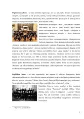 Vilniaus miesto profesionalių ir mėgėjiškų chorų vadybos sprendimų lyginamoji analizė 9 puslapis