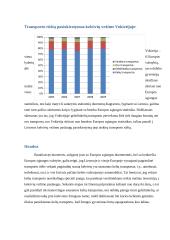 Keleivių vežimo rinkų pasiskirstymas tarp įvairių transporto rūšių 8 puslapis