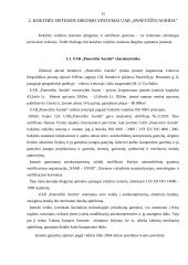 Kokybės vadyba: UAB "Panevėžio Aurida" 12 puslapis