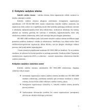 Kokybės vadybos sistemos analizė: UAB "Audėjas" 5 puslapis