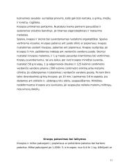 Kruopos ir jų laikymas 11 puslapis