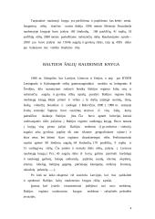 Lietuvos raudonoji knyga ir jos raida 3 puslapis