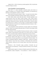 Lietuvos Respublikos Vyriausybės teisinė padėtis: formavimo tvarka, kompetencija ir atskaitomybė 6 puslapis