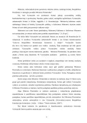 Lietuvos Respublikos Vyriausybės teisinė padėtis: formavimo tvarka, kompetencija ir atskaitomybė 8 puslapis