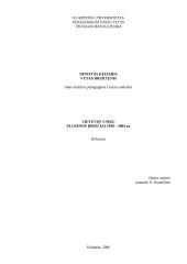 Lietuvos vaikų elgsenos įpročiai 1990 – 2004 metais
