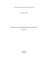 Marcelijaus Martinaičio kūrybos bruožai