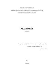 Neurozės