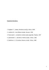 J. Biliūnas ir jo kūrinys "Piestupys" 6 puslapis