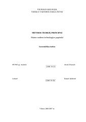 Mitybos teorijų principai 1 puslapis