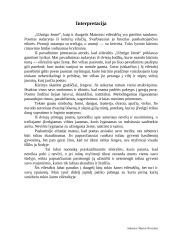 Maironio eilėraštis "Užmigo žemė" - interpretacija