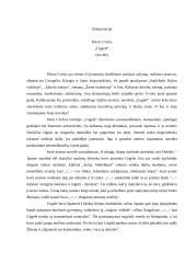 P. Cvirka "Uogelė"