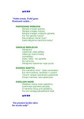 Eilėraščio „Dideliam name“ analizė 3 puslapis