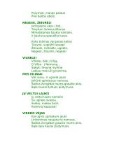 Eilėraščio „Dideliam name“ analizė 5 puslapis