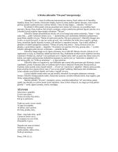 S. Nėris "Tėvynei"