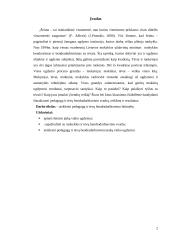 Pedagogo ir tėvų bendradarbiavimas 3 puslapis