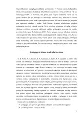 Pedagogo ir tėvų bendradarbiavimas 8 puslapis