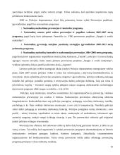 Policijos vaidmuo nusikaltimų prevencijoje ir kontrolėje 10 puslapis