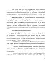 Politinės partijos Lietuvoje ir jų funkcijos 9 puslapis