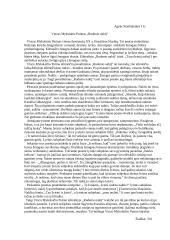 Vincas Mykolaitis Putinas „Rudenio naktį“
