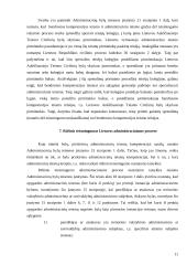 Rūšinis teismingumas ir bylų priskirtinumas administraciniam procese 11 puslapis