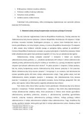Rūšinis teismingumas ir bylų priskirtinumas administraciniam procese 5 puslapis