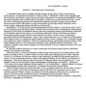 V. Mykolaitis-Putinas "Tarp dviejų aušrų"