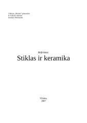 Stiklas ir keramika 7 puslapis