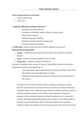 Vidaus audito etapų apibūdinimas, reikšmė ir klasifikavimas Lietuvoje 15 puslapis