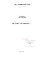 Visuotinės kokybės koncepcija ir vaidmuo strateginiame planavime 1 puslapis