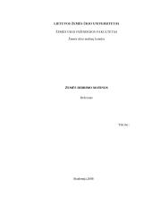 Žemės dirbimo mašinos - plūgas