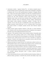 Argentinos, Brazilijos ir Čilės valstybių geopolitinės padėties lyginamoji analizė 19 puslapis
