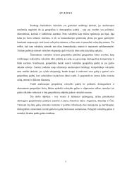 Argentinos, Brazilijos ir Čilės valstybių geopolitinės padėties lyginamoji analizė 3 puslapis