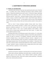 Asortimento formavimo ypatumai didmeninės prekybos įmonėje "Sanitex" 3 puslapis