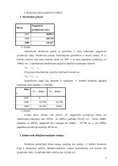 Įvairių statistinių metodų taikymas analizuojant įmonę ir kitus rodiklius 5 puslapis