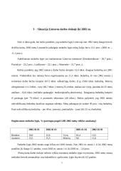 Bedarbystės problema Lietuvoje ir jos sprendimo būdai 4 puslapis