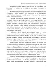 M. Foucault "Disciplinuoti ir bausti. Kalėjimo gimimas" 4 puslapis