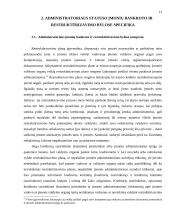 Administratoriaus statusas įmonės bankroto ir restruktūrizavimo bylose 11 puslapis