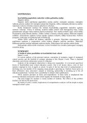 Mokyklos veiklos galimybių studija: Kasčiukiškių pagrindinė mokykla 2 puslapis