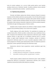 Optimizavimo uždavinių transporte sprendimas: Excel sistemos Solver programa 11 puslapis