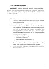 Optimizavimo uždavinių transporte sprendimas: Excel sistemos Solver programa 6 puslapis