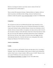 Comparing London and Kaunas tourism 13 puslapis