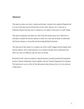 Comparing London and Kaunas tourism 3 puslapis