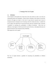 Cost of capital: meaning and valuation 3 puslapis