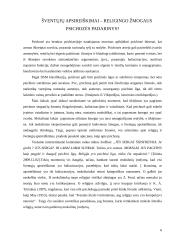 Ar religija gelbsti (ir kaip) ar kenkia psichinės ligos atveju? 6 puslapis