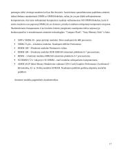 Dinaminės atminties moduliai 17 puslapis