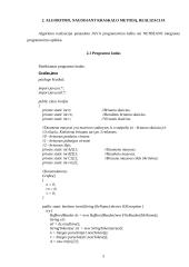 Diskrečioji matematika - uždavinio analizė 5 puslapis