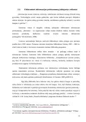 Elektroninės informacijos prieigos tendencija ir ateitis bibliotekose 12 puslapis