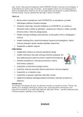 Internetas ir informacija. Interneto ir naujujų komunikacijų taikymas mokykloje. Pagalba mokytojui ir mokiniui 3 puslapis