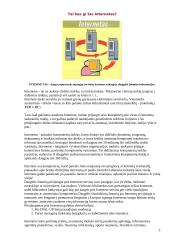 Internetas ir informacija. Interneto ir naujujų komunikacijų taikymas mokykloje. Pagalba mokytojui ir mokiniui 5 puslapis