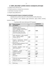 Kainodaros organizavimas: UAB "Norvelita" 15 puslapis